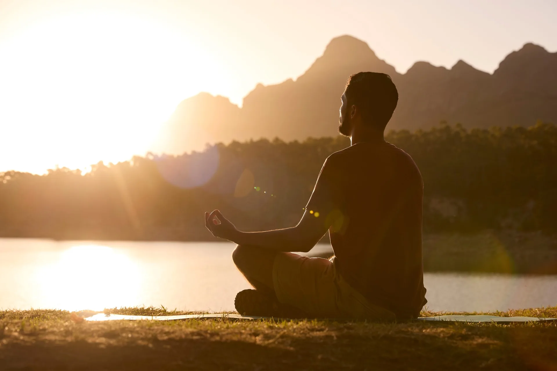 Man-Meditating-Doing-Yoga