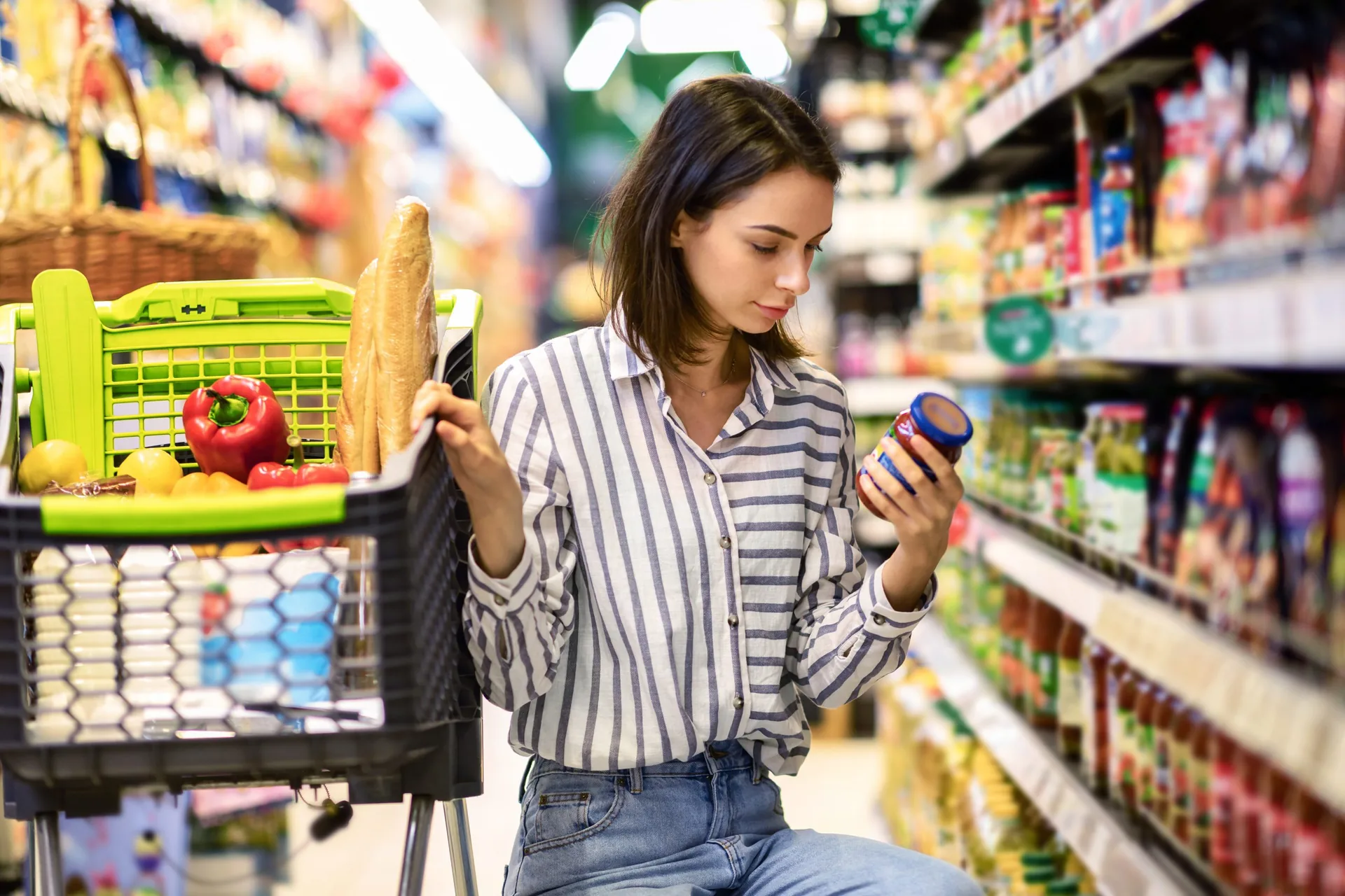 consumption-consumerism-portrait-young-woman-shopping