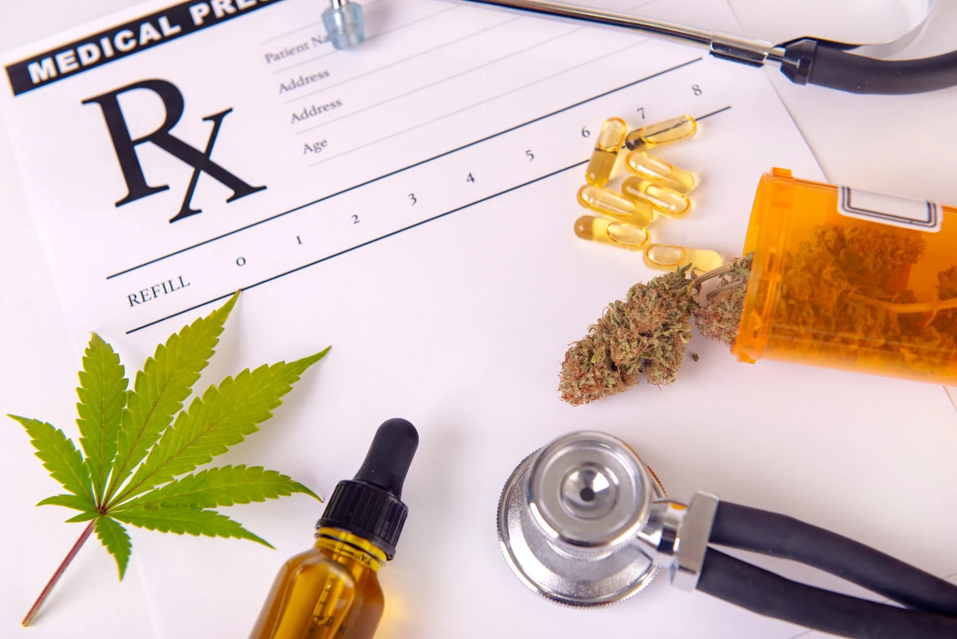assorted-cannabis-products-pills-cbd-oil
