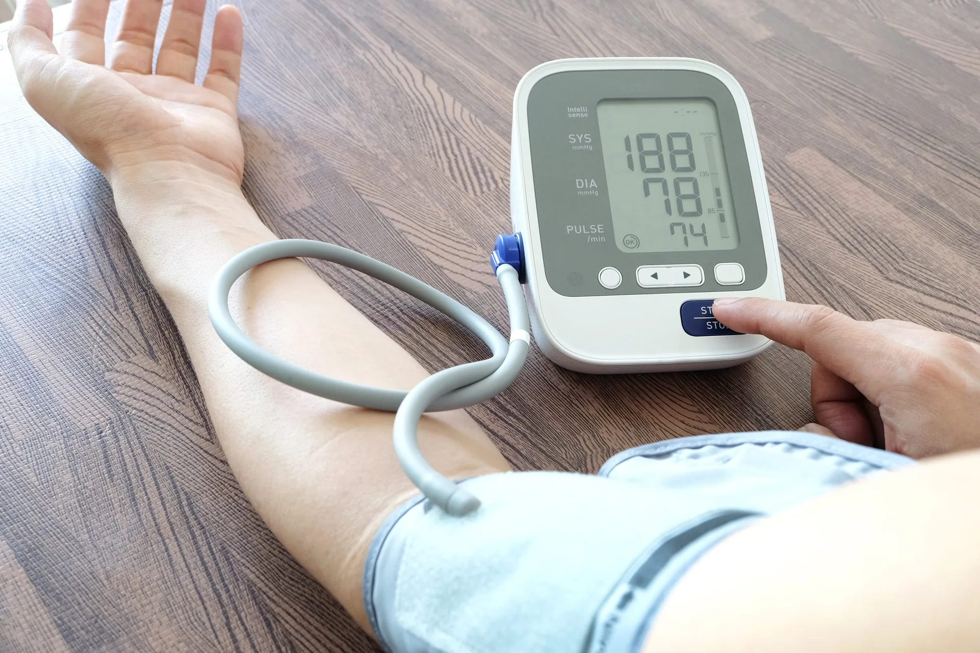 human-check-blood-pressure-monitor-heart