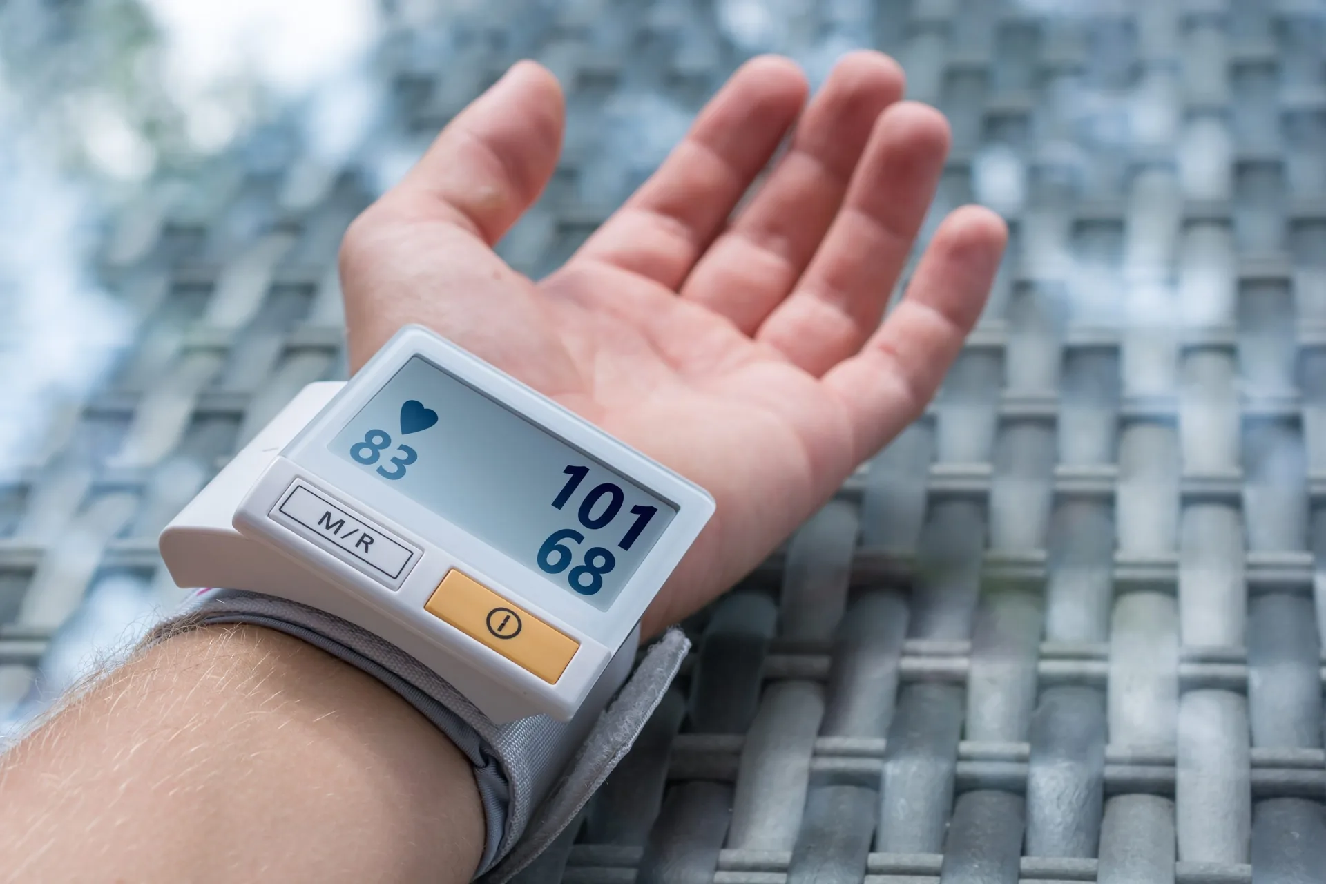 blood-pressure-monitor-indicates-low