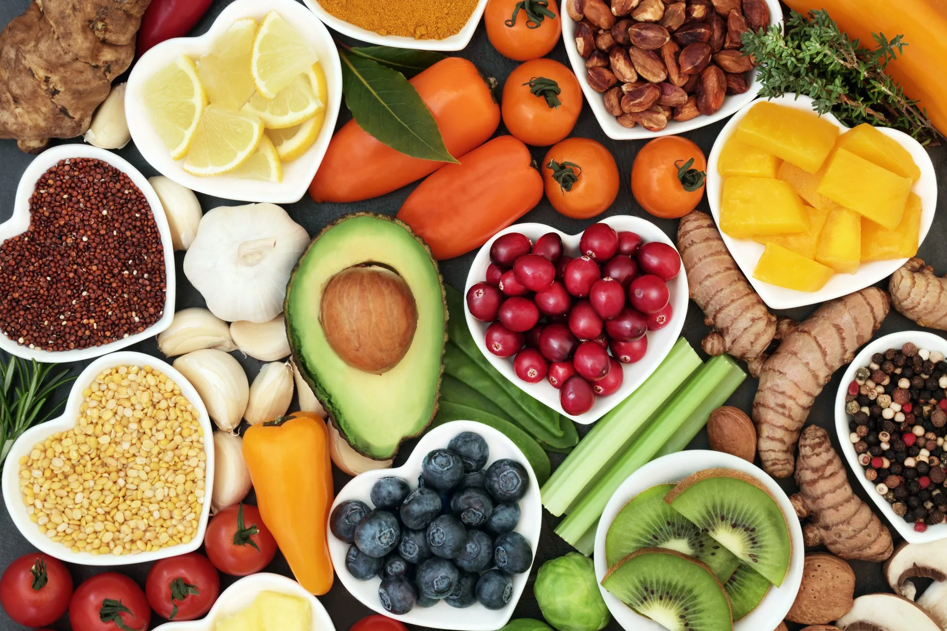Health,Food,For,Fitness,Conceptwith,Immune,Boosting,Properties,With,Fruit,
