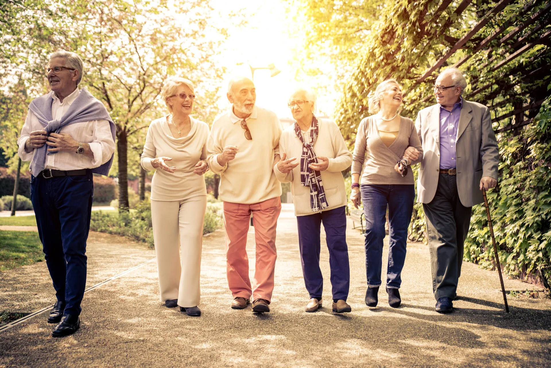 group-old-people-walking-outdoor-friends