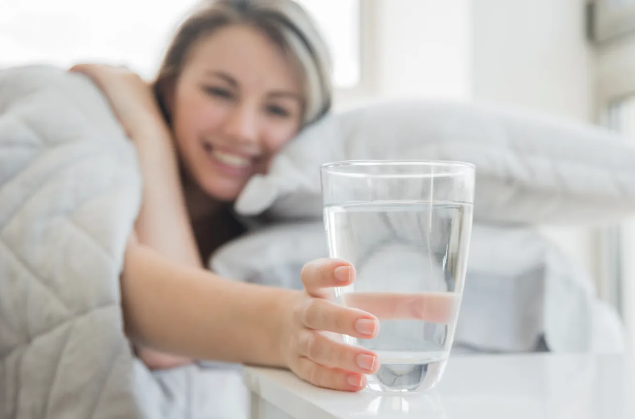 The First Sip of Water
